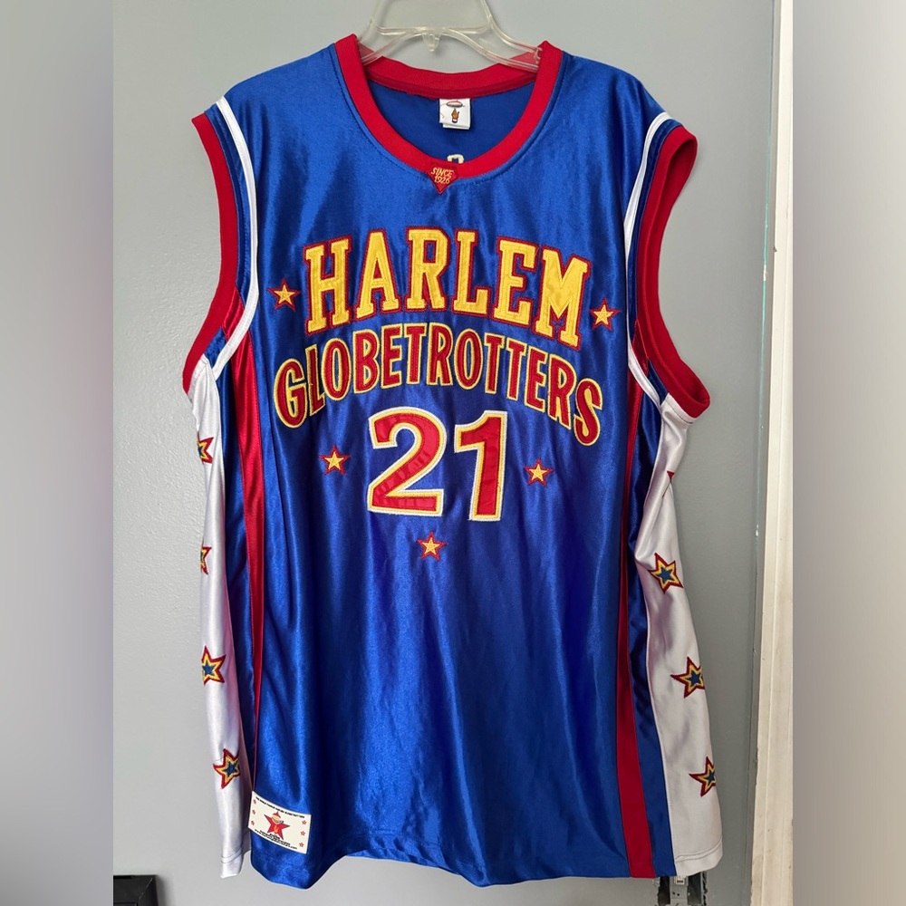 Harlem Globetrotters Blue Jersey